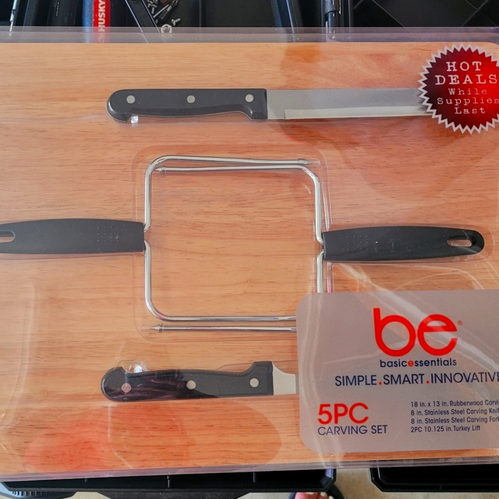 Basic Essentials 5pc carving set